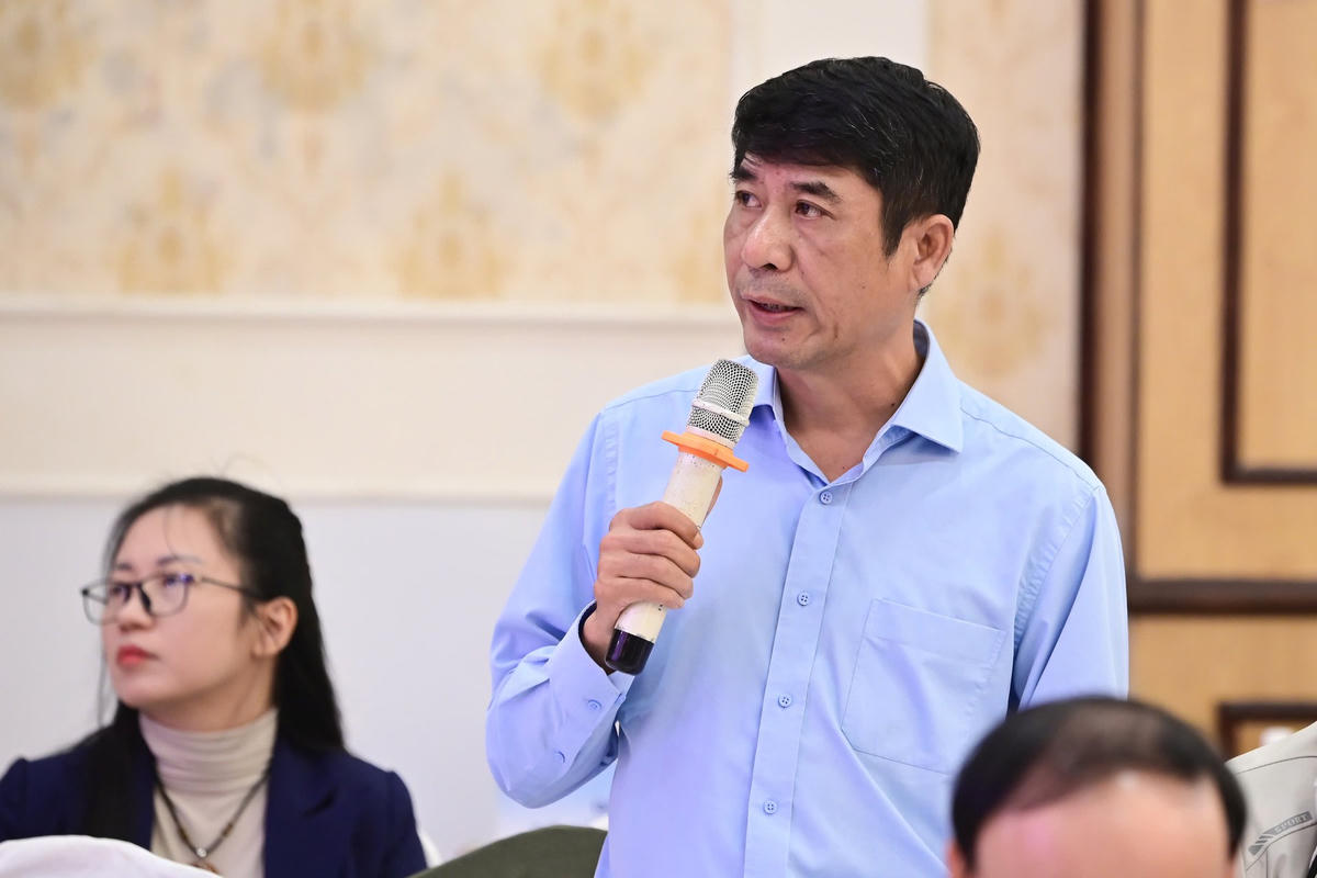 Theo ông Phan Tiến An chỉ 30% hồ có phương án ứng phó khẩn cấp. Ảnh: Tùng Đinh.