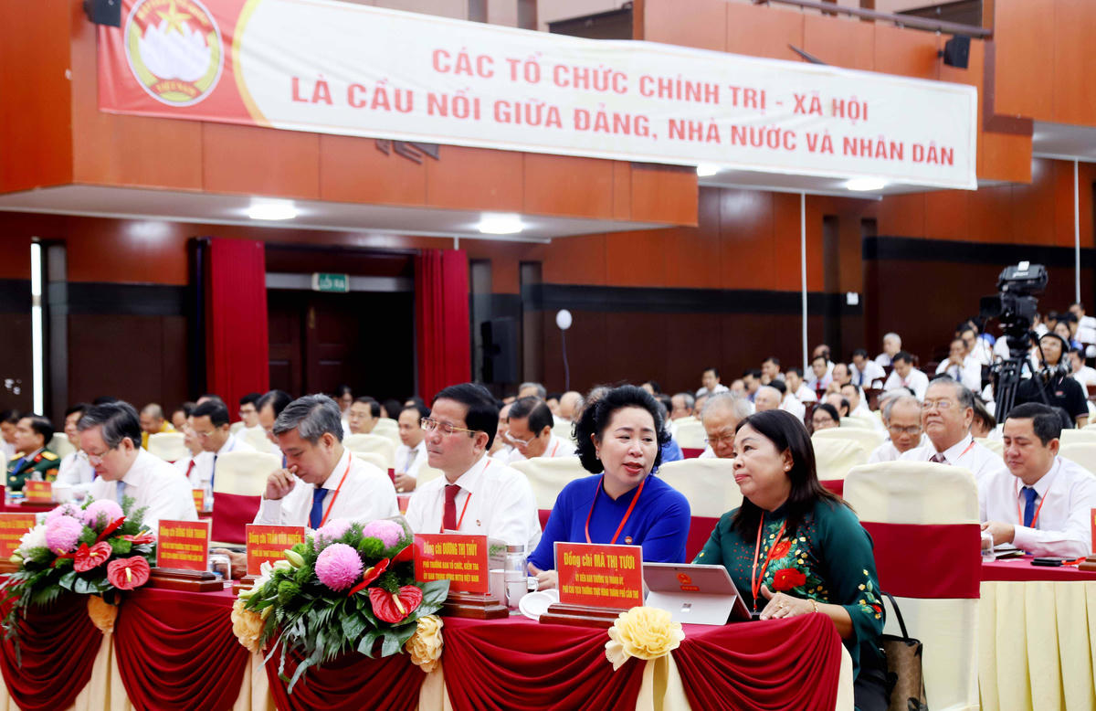 Các đại biểu tham dự Đại hội. Ảnh Trung Kiên