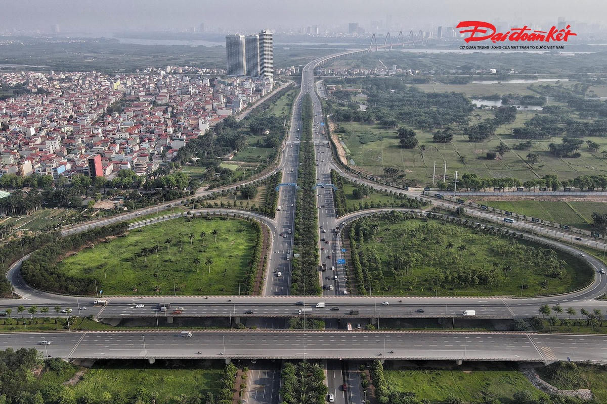 Bắt đầu từ ngày 25/11, Đại lộ Võ Nguyên Giáp sẽ cấm xe tải, xe khách lưu thông vào làn 1.