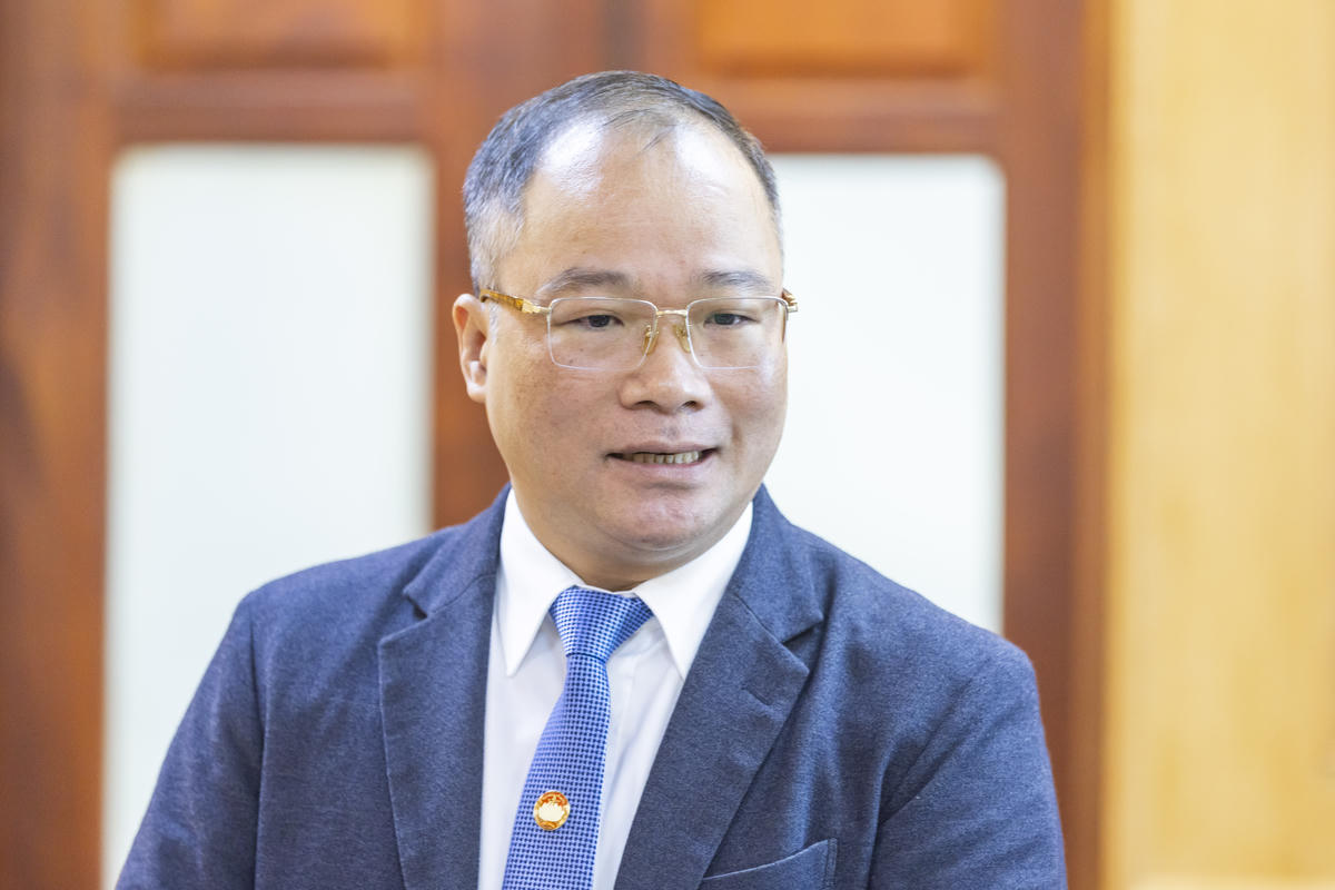 Phó Tổng Biên tập Nguyễn Đăng Khang phát biểu