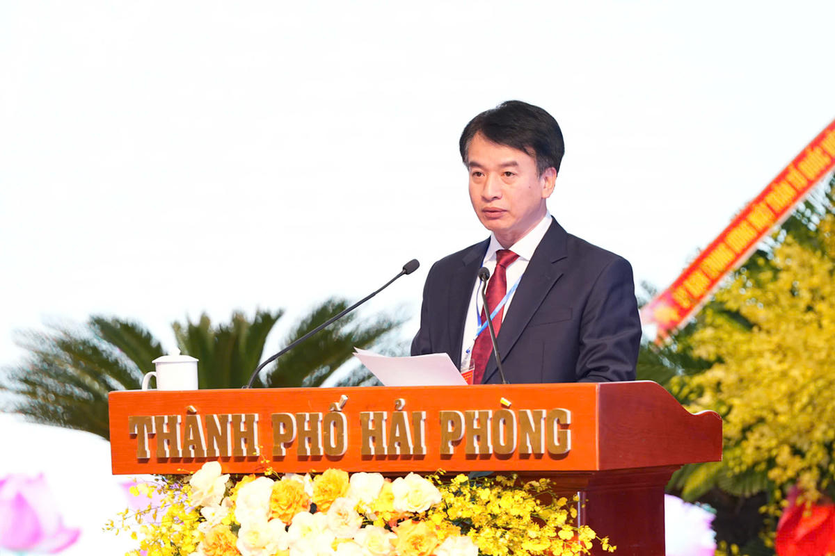 Ông Nguyễn Đức Tuấn, Phó Chủ tịch Thường trực Uỷ ban MTTQ Việt Nam TP Hải Phòng điều hành hiệp thương cử Uỷ ban MTTQ VN thành phố Hải Phòng khoá I, nhiệm kỳ 2025-2030.&nbsp;