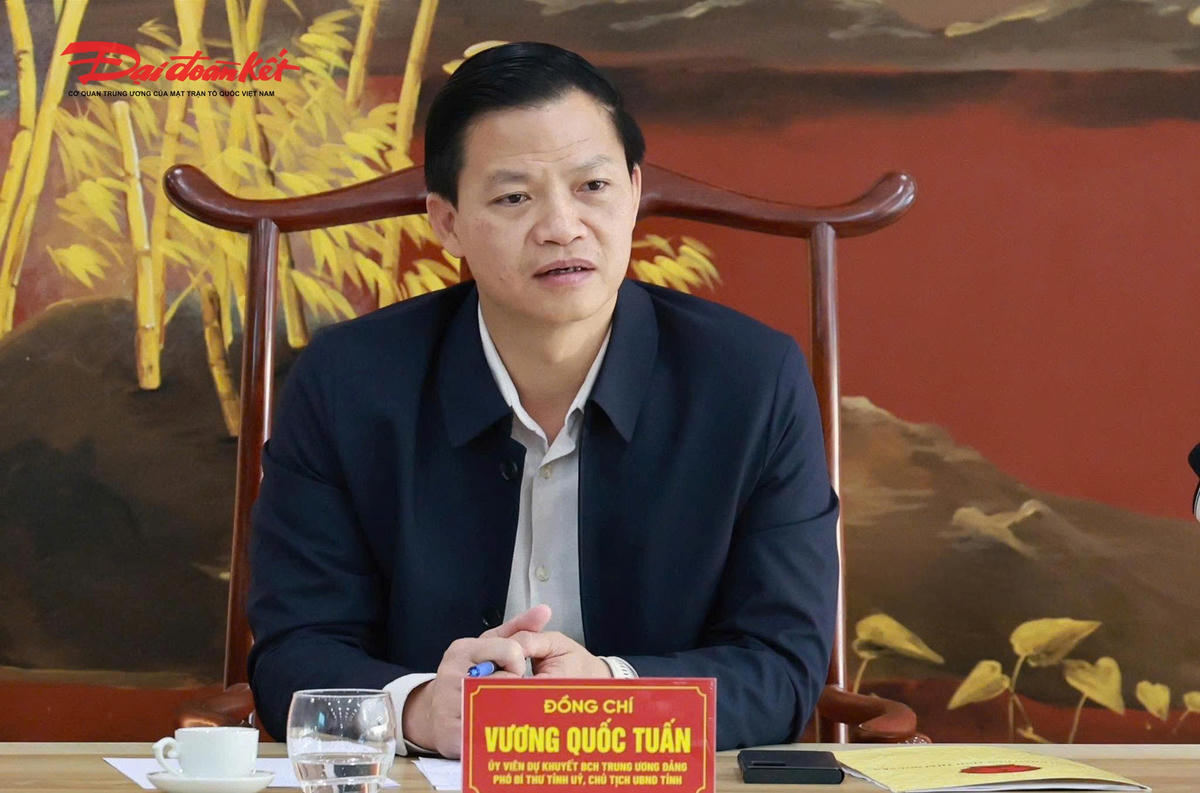 Chủ tịch UBND tỉnh Thái Nguyên ý kiến việc áp dụng cơ chế "luồng xanh" cho dự án NƠXH. Ảnh: TN.