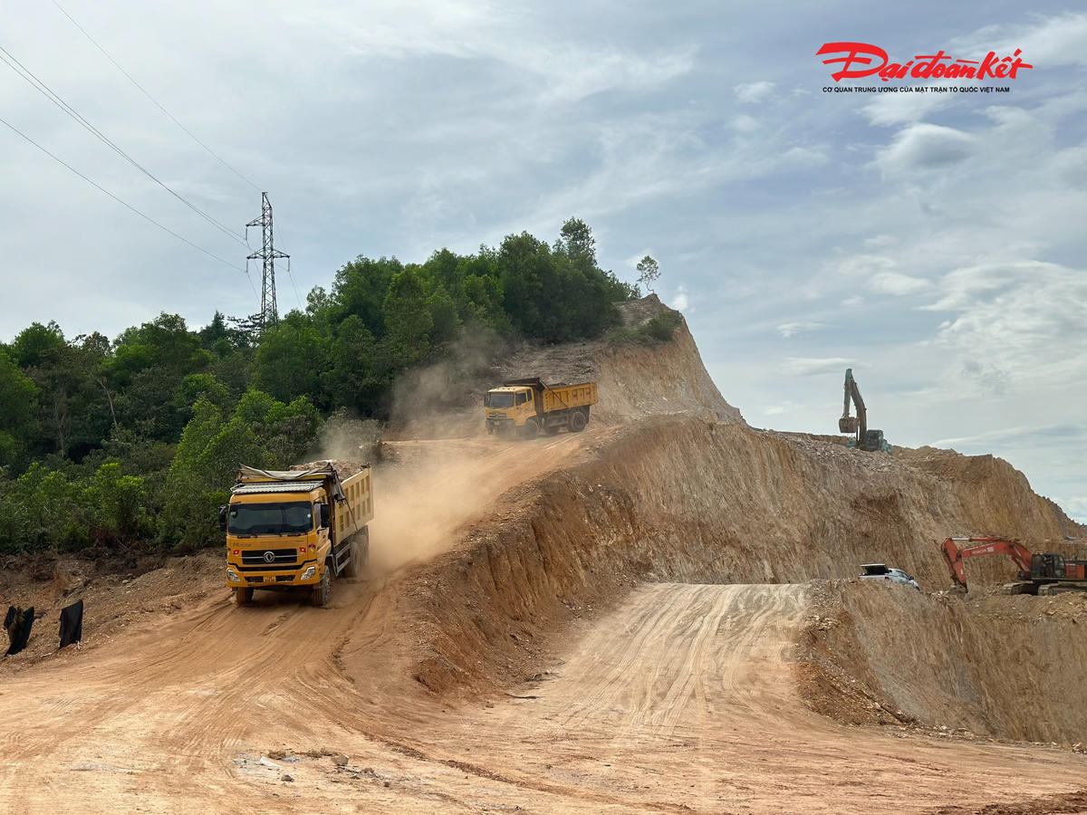 Hà Tĩnh sẽ đấu giá 15 mỏ vật liệu xây dựng để đáp ứng nhu cầu khan hiếm thời gian qua. Ảnh: Hạnh Nguyên.