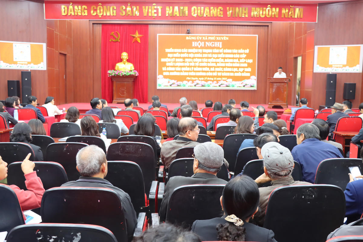 Toàn cảnh hội nghị.Ảnh: Mạnh Hùng.