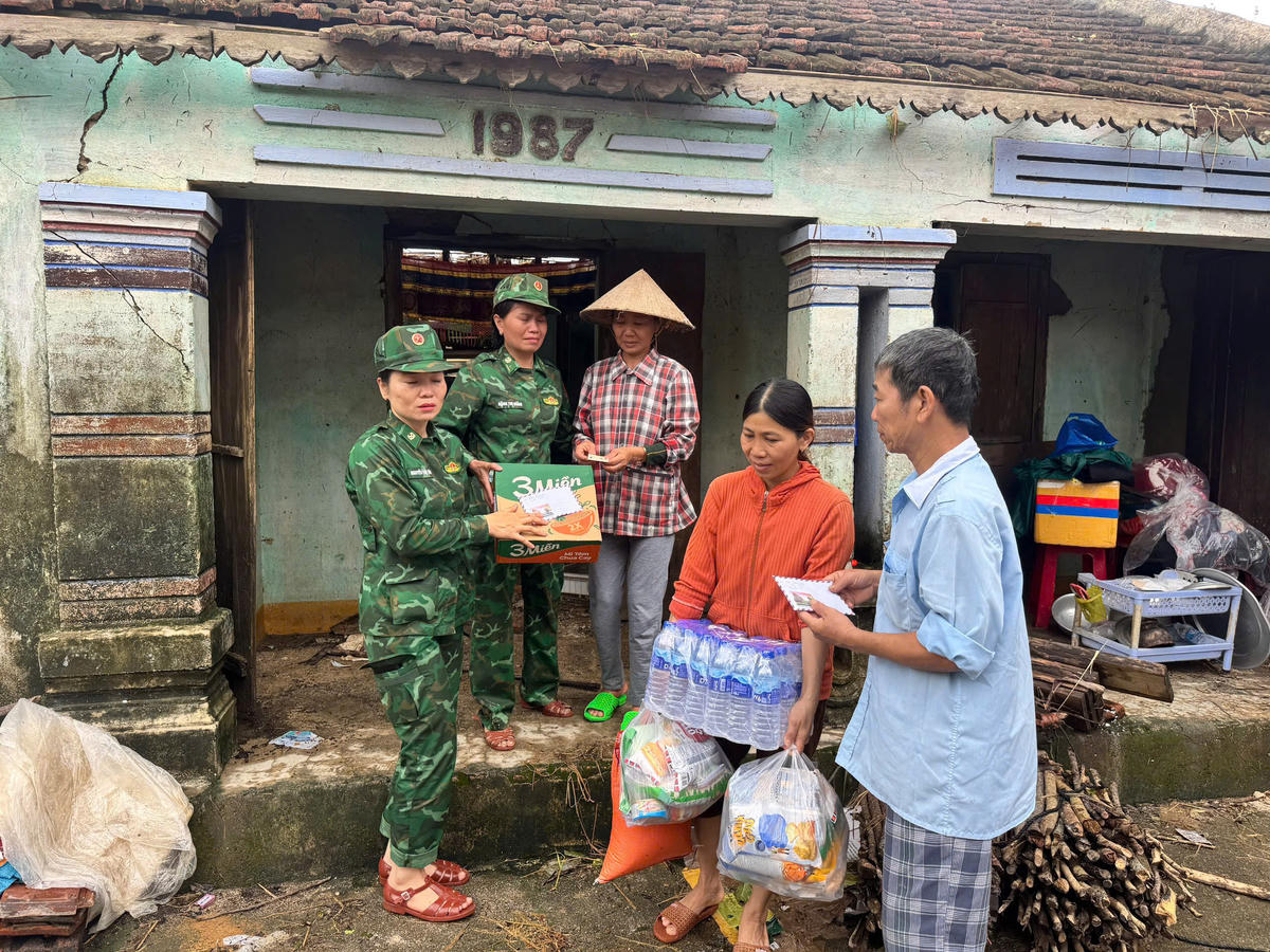 Người lính biên phòng vượt lên hoàn cảnh riêng để trọn nghĩa với Tổ quốc. Ảnh: BP.