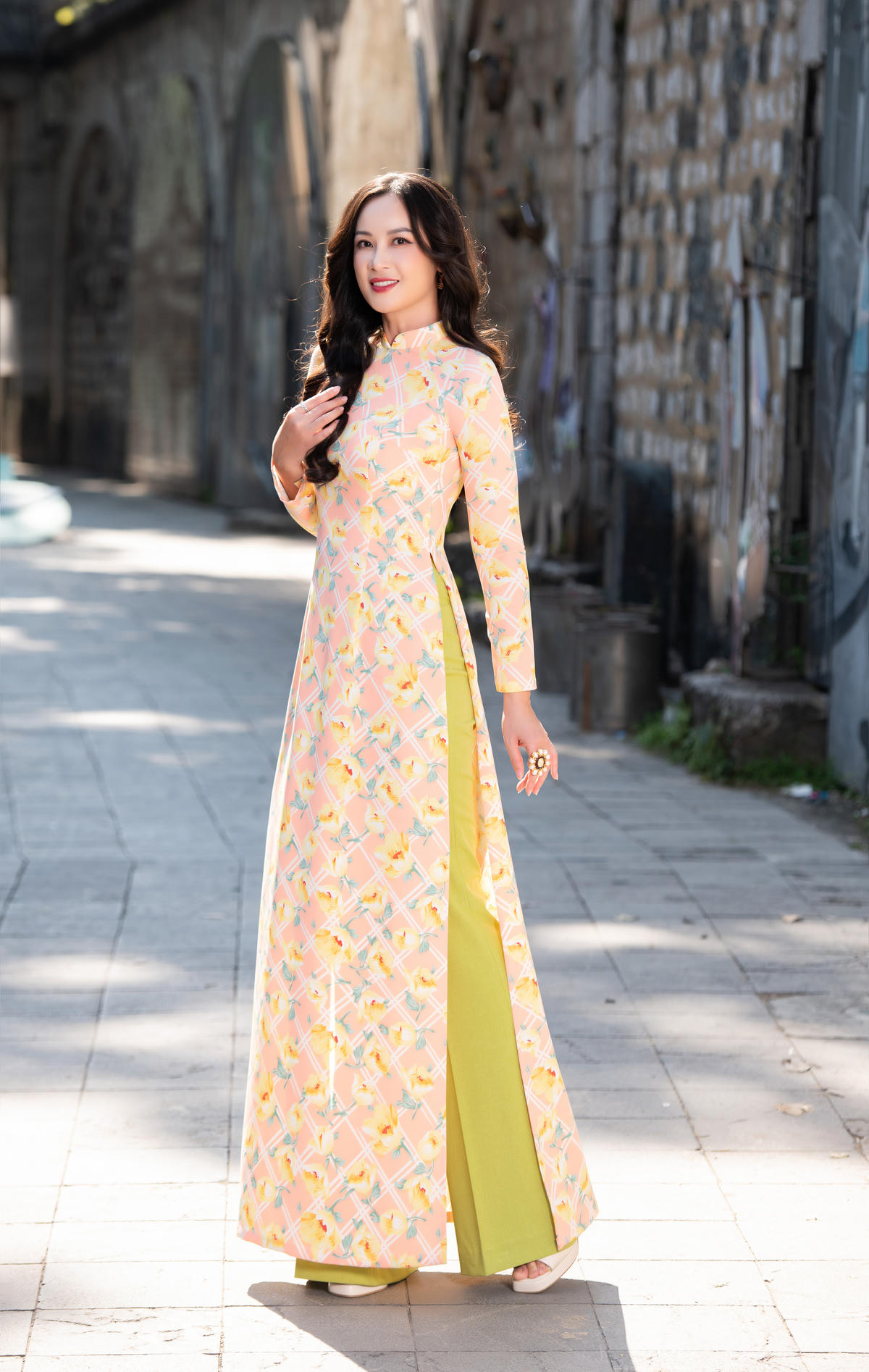 Á hậu Băng Giang trong thiết kế của NTK Nguyễn Tiến Lợi (ảnh: Thiên Hùng)