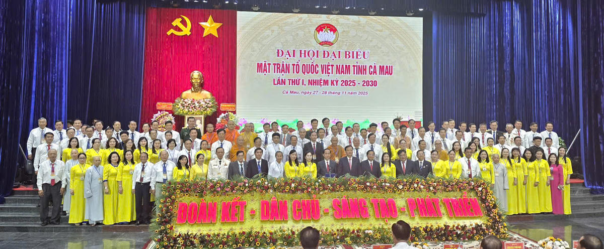 Đại hội hiệp thương cử ra 120 vị tham gia Ủy ban MTTQ Việt Nam tỉnh khóa I, nhiệm kỳ 2025-2030, bảo đảm tính tiêu biểu, tính đại diện, cơ cấu hợp lý, phản ánh đầy đủ các giai tầng, dân tộc, tôn giáo, lĩnh vực, địa bàn. Ảnh: Nguyên Du