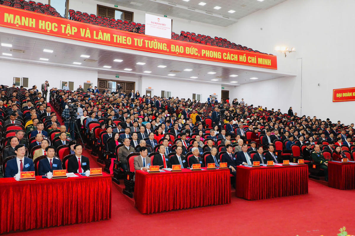 Các đại biểu dự đại hội. Ảnh: Đình Minh