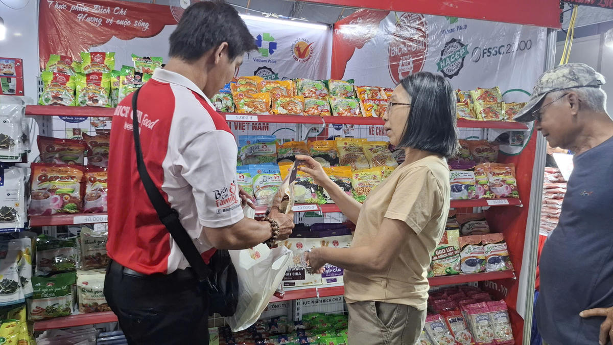 Một số hình ảnh tại sự kiện kết nối giao thương sản phẩm OCOP