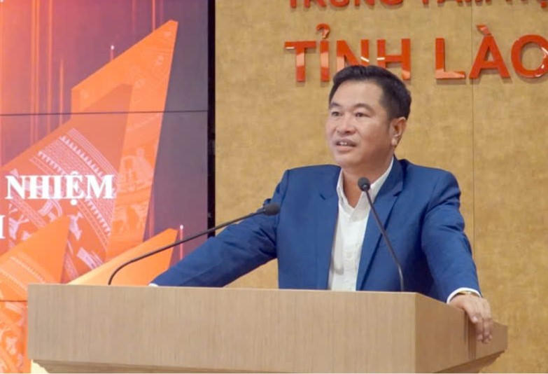 Ông Nguyễn Trung Triều - tân Chánh Thanh tra tỉnh Lào Cai. Ảnh: Báo Lào Cai.