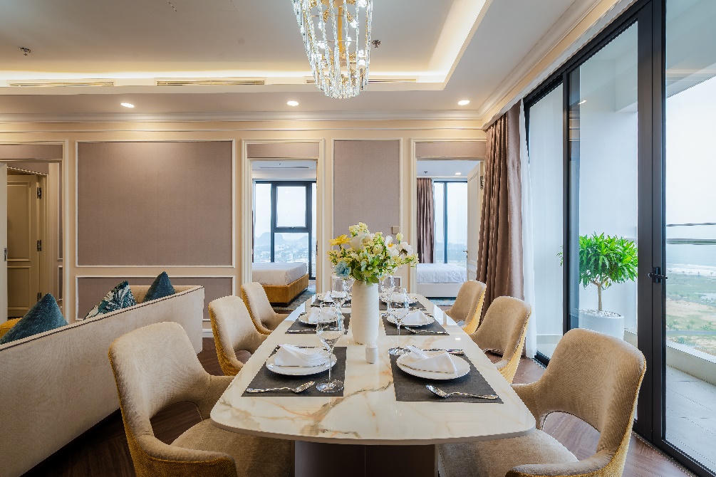 Bên trong căn hộ mẫu ‘view triệu đô’ của Newtown Diamond