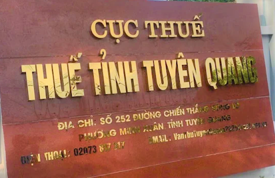 Thuế tỉnh Tuyên Quang. Ảnh: S.T.