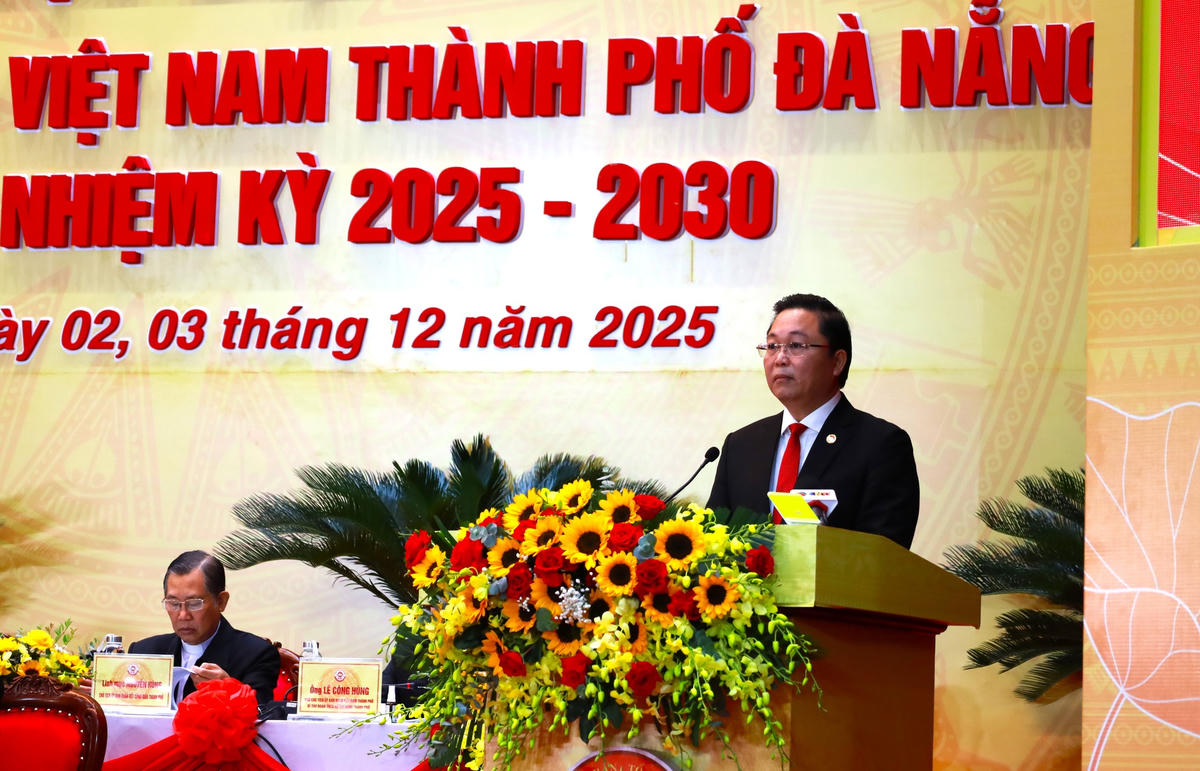 Ông Lê Trí Thanh tiếp tục làm Chủ tịch Ủy ban MTTQ Việt Nam TP Đà Nẵng. Ảnh: Nguyễn Tú..