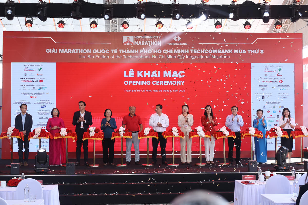 Khai mạc giải Marathon Quốc tế TP. Hồ Chí Minh Techcombank mùa thứ 8: Giải chạy biểu trưng của Thành phố tiếp tục lan tỏa tinh thần “Bước chạy vì một Việt Nam vượt trội”