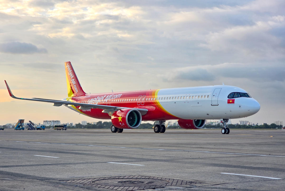 Vietjet đón 22 tàu bay mới trong dịp Noel, tiếp tục bứt phá với đội tàu hàng đầu khu
vực