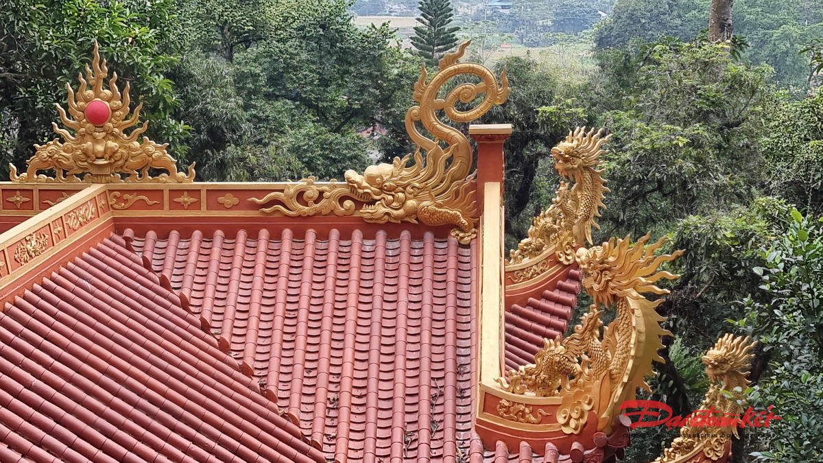 Việc tu bổ tôn tạo được các Nhà Khoa học góp ý,&nbsp;Cục Di sản văn hóa (Bộ Văn hóa - Thể thao và Du lịch) thẩm định, kiến trúc theo phong cách thời Lý. Ảnh: Toán Nguyễn.