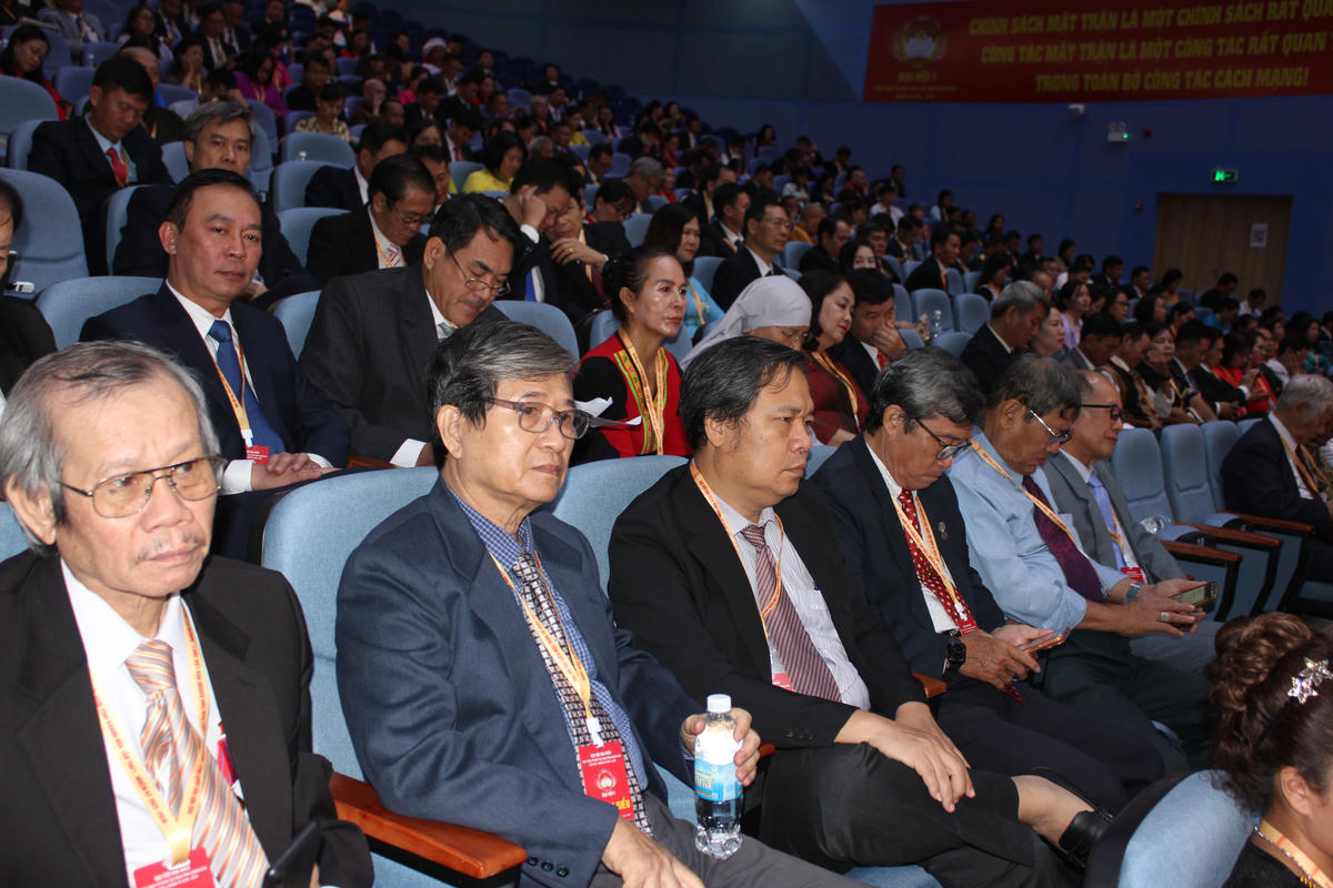 Các đại biểu dự đại hội. (ảnh X.H)