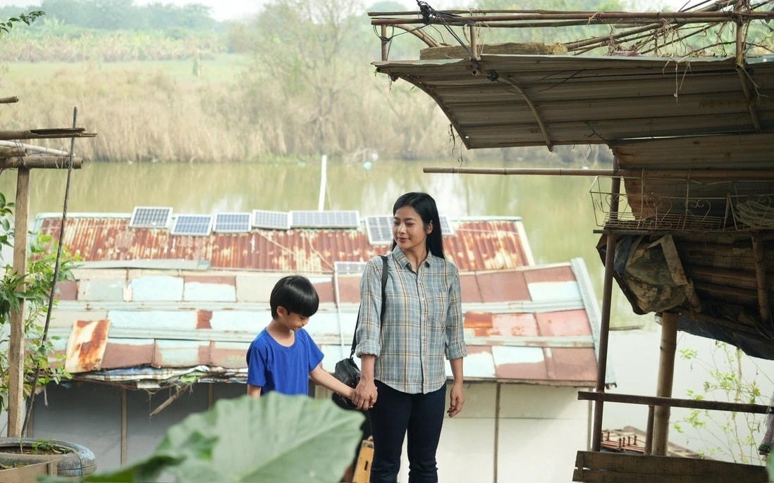 Cảnh trong phim "Phù sa ngọt".