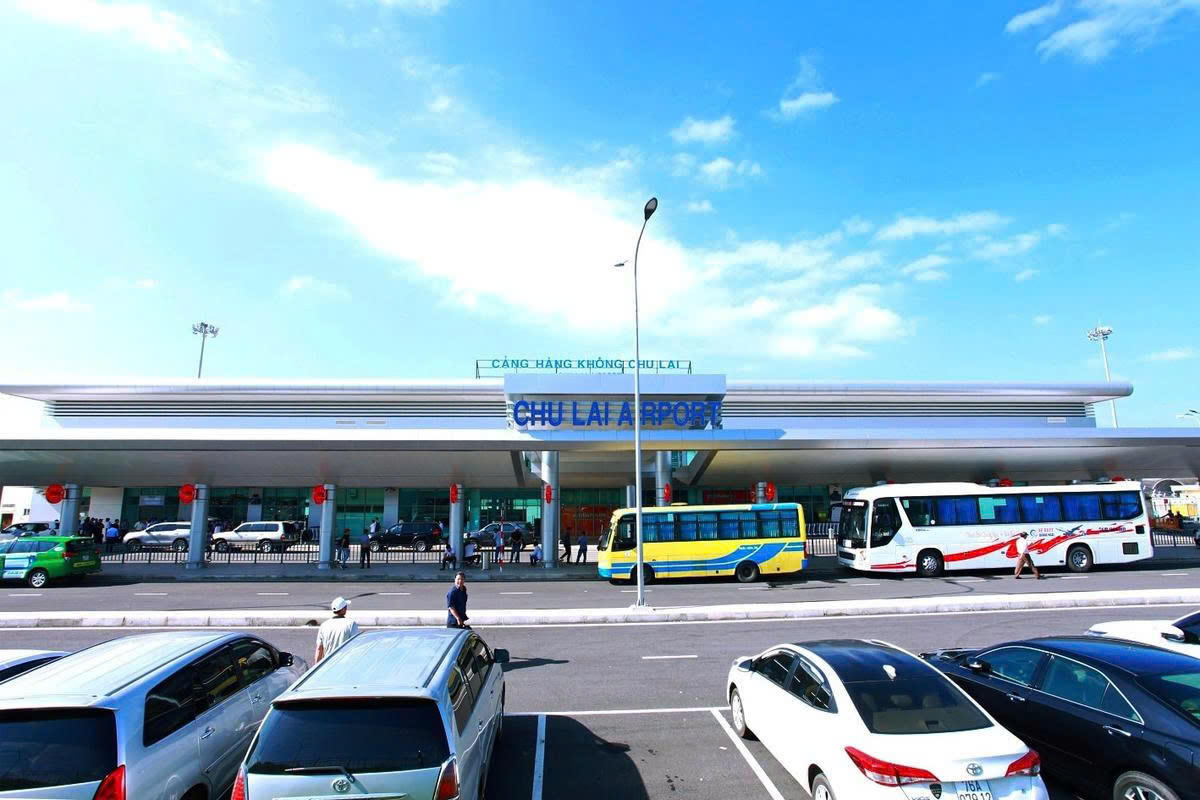 Một góc sân bay Chu Lai. Ảnh: CV.