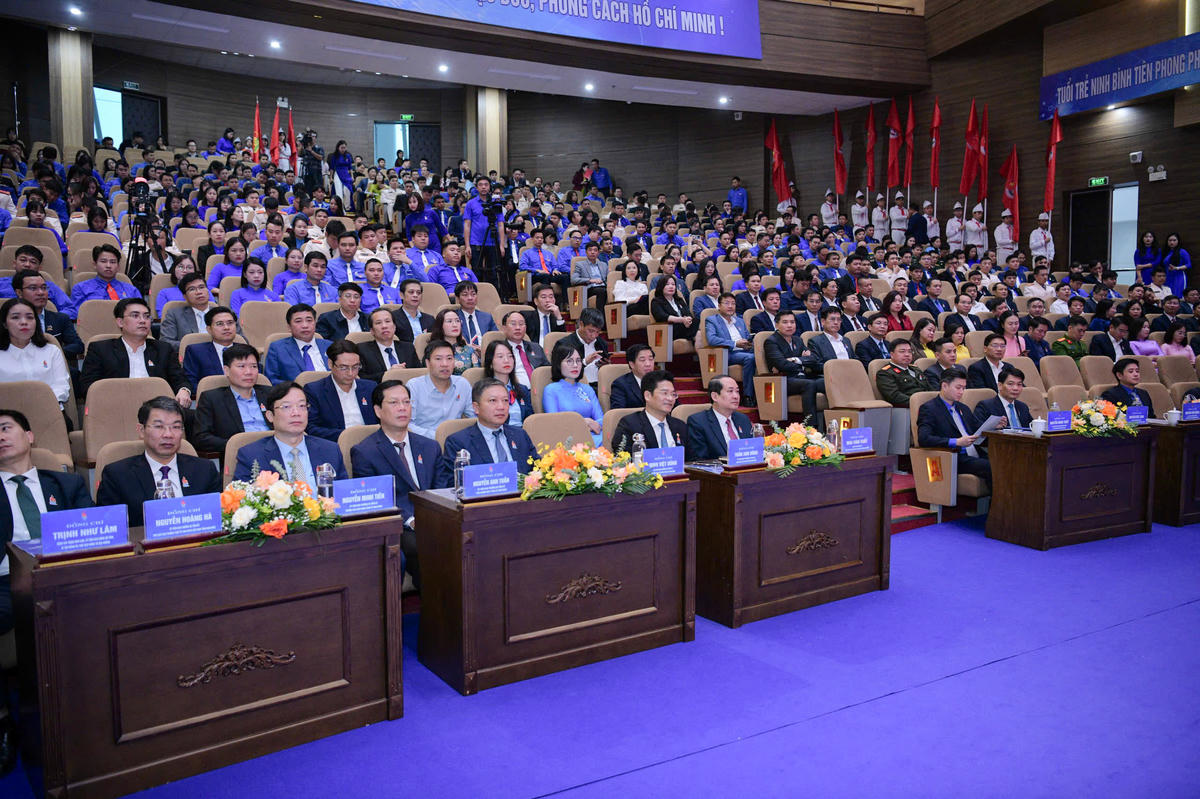 345 đại biểu chính thức về dự đại hội. Ảnh: Đình Minh