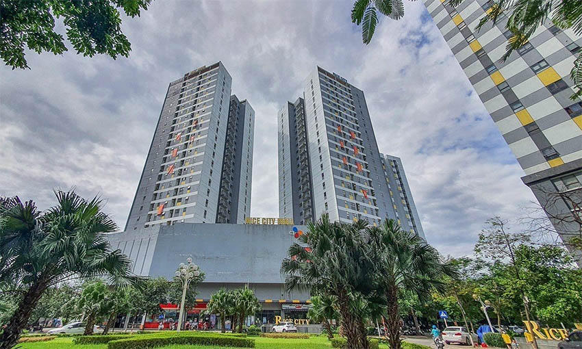 Nhà ở xã hội Rice City Linh Đàm. Ảnh: TV