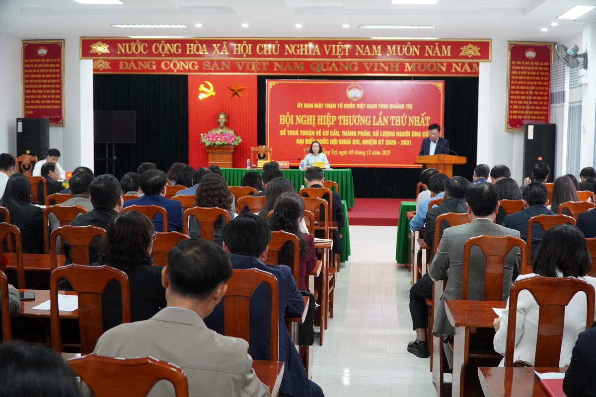 Quảng Trị dự kiến sẽ có 10 đại biểu Quốc hội khóa XVI