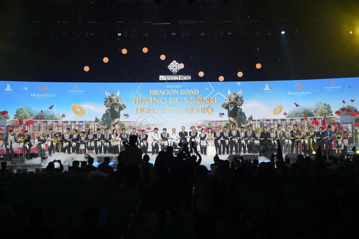 40 đại lý cùng đối tác chiến lược tại TP Hồ Chí Minh và các tỉnh lân cận cùng tham gia phân phối đất nền dự án Dragon Eden.