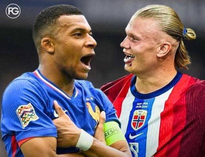 Mbappe và Haaland có dịp đối đầu tại World Cup.