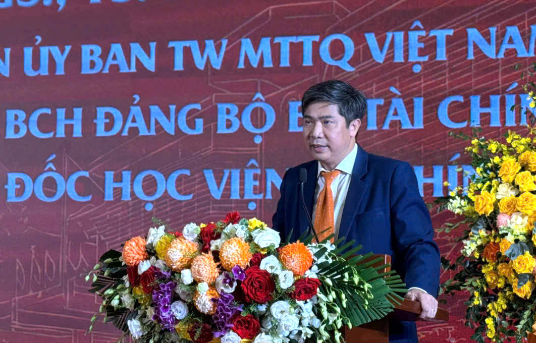 NGƯT, PGS.TS Nguyễn Đào Tùng - Giám đốc Học viện Tài chính.