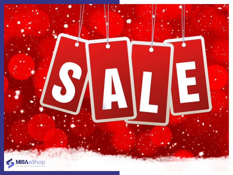 Cuối năm là mùa giảm giá. Ảnh minh hoạ.