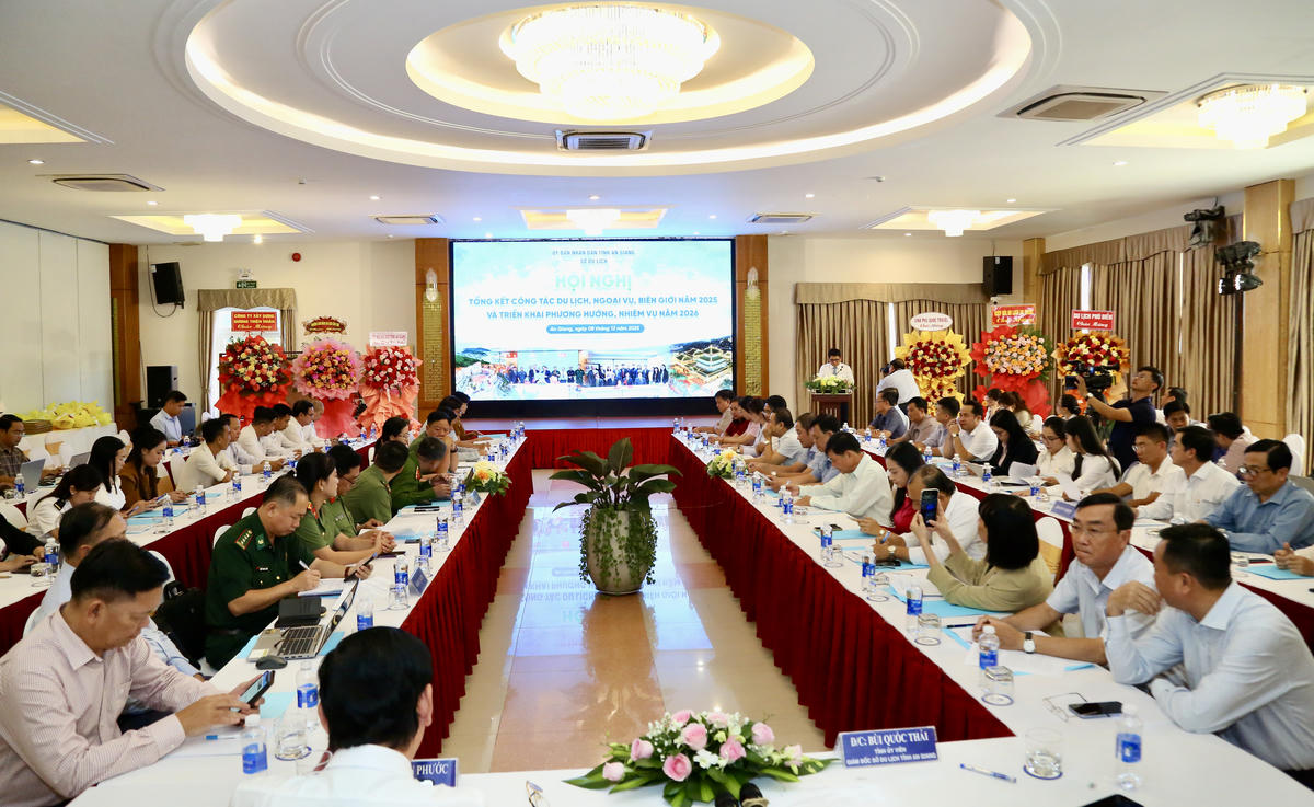 Quang cảnh hội nghị. (Ảnh: Thanh Tiến)