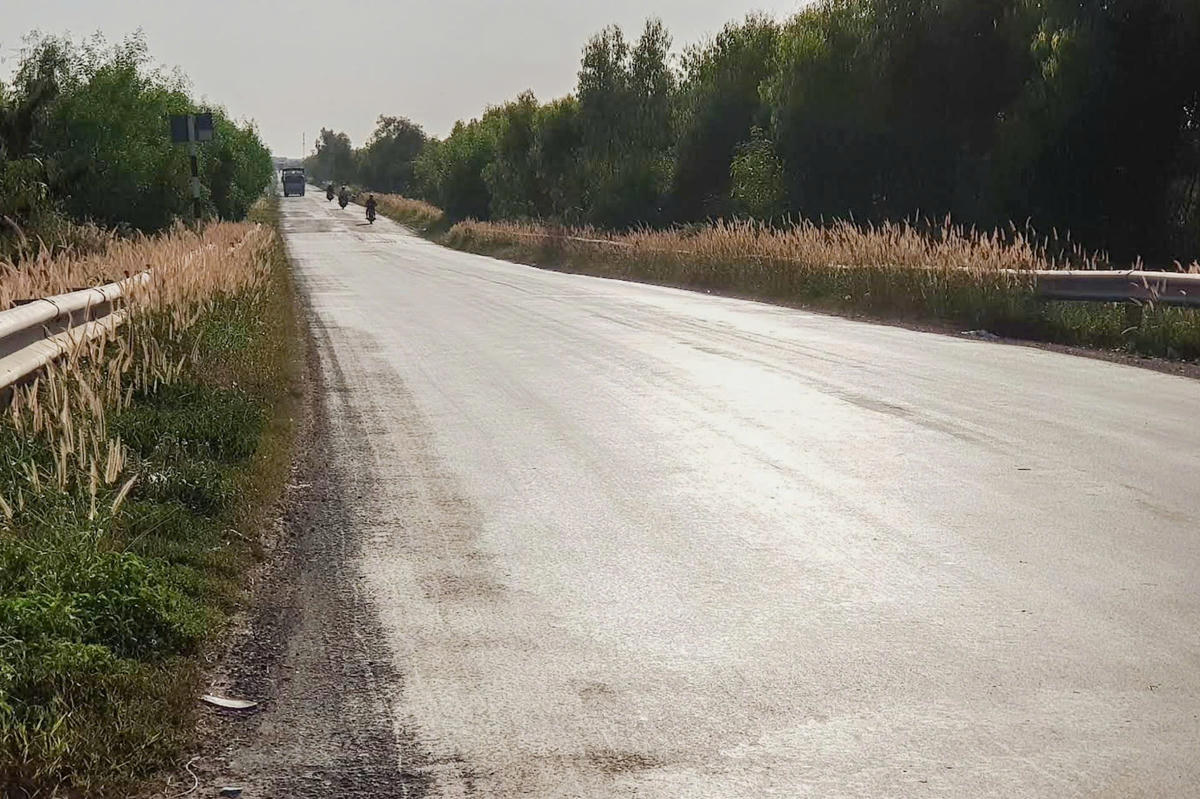 Đường Quốc lộ N2 đoạn qua Tây Ninh sẽ được sửa chữa trong năm 2026. Ảnh: Đ.Xá.