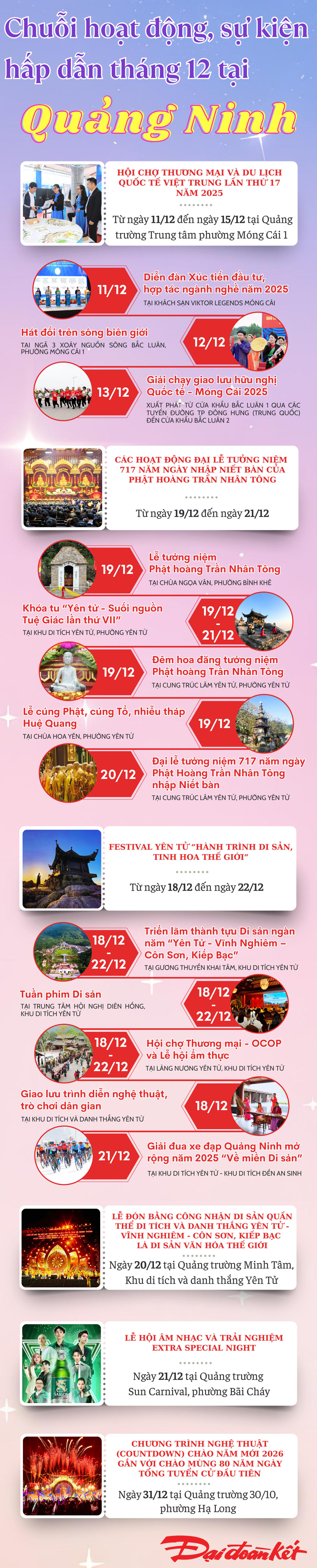 Quảng Ninh: Chuỗi hoạt động, sự kiện hấp dẫn kích cầu du lịch tháng cuối năm