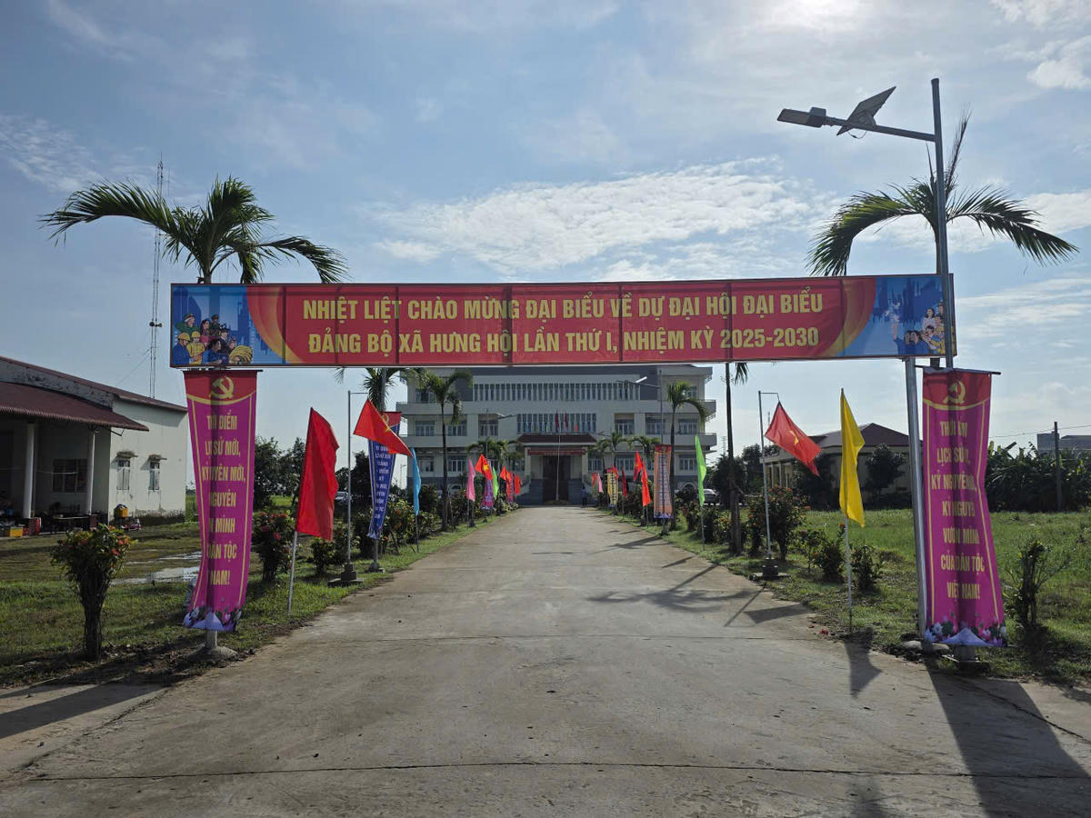 Xã Hưng Hội là một trong những địa phương được công nhận "An toàn khu". Ảnh: Nguyên Du