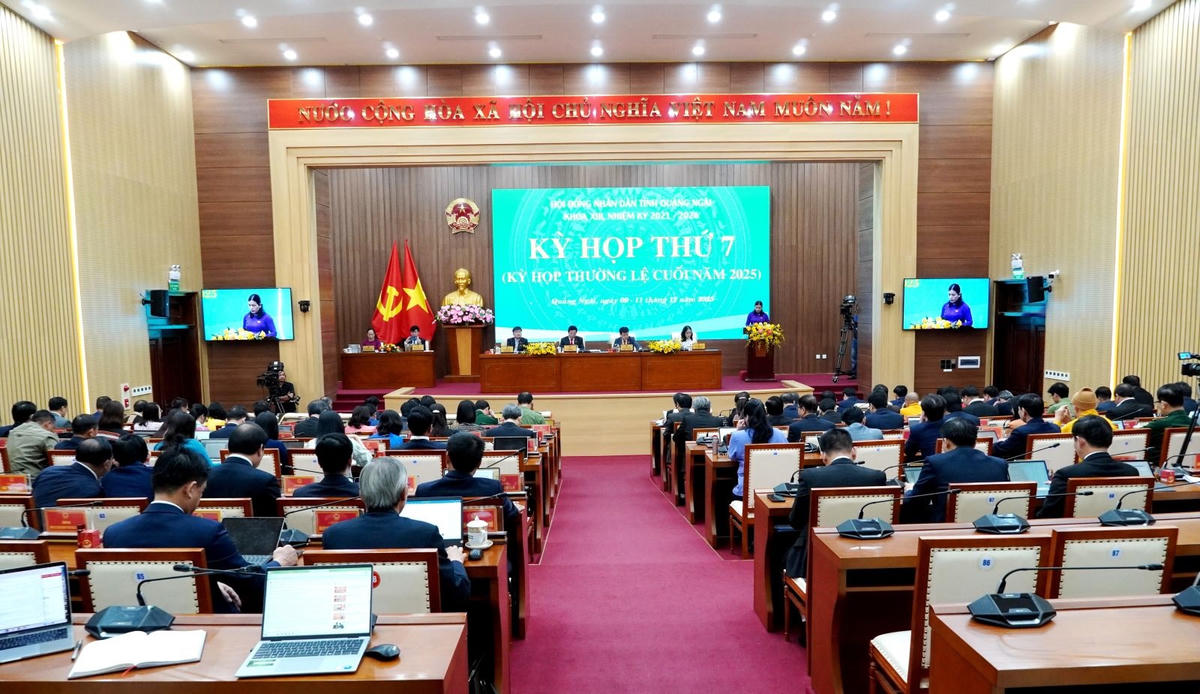 Quang cảnh kỳ họp. Ảnh: CV.