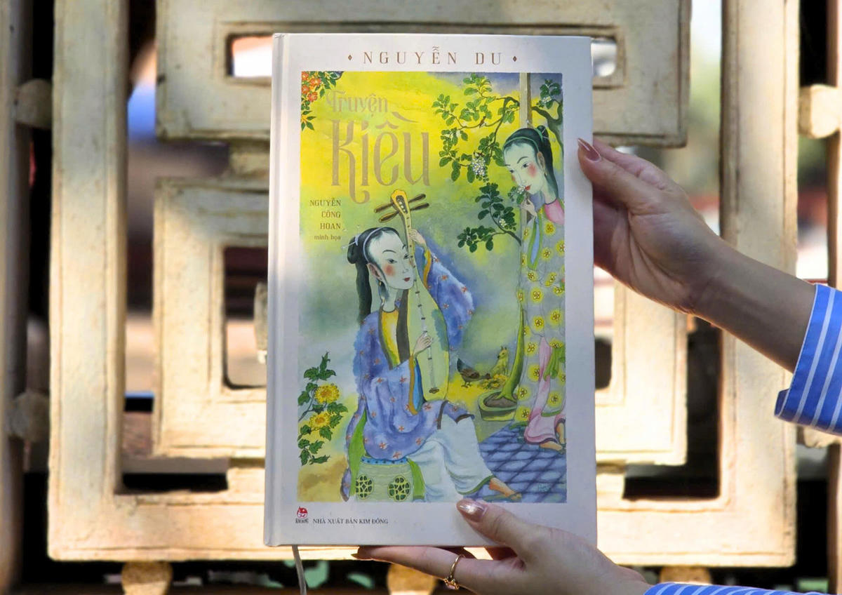 Ra mắt ấn bản “Truyện Kiều” mới với tranh minh họa của họa sĩ Nguyễn Công Hoan