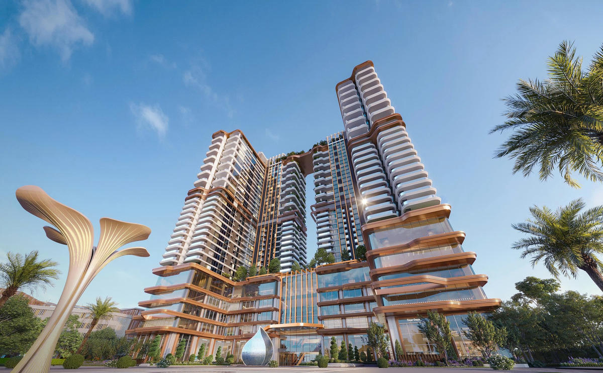 Những dòng chảy được tái hiện trong ngôn ngữ kiến trúc của Rivea Residences