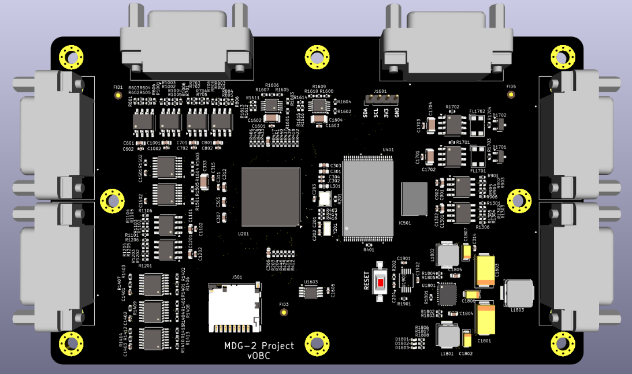 Thiết kế mạch in cho máy tính điều khiển trung tâm..