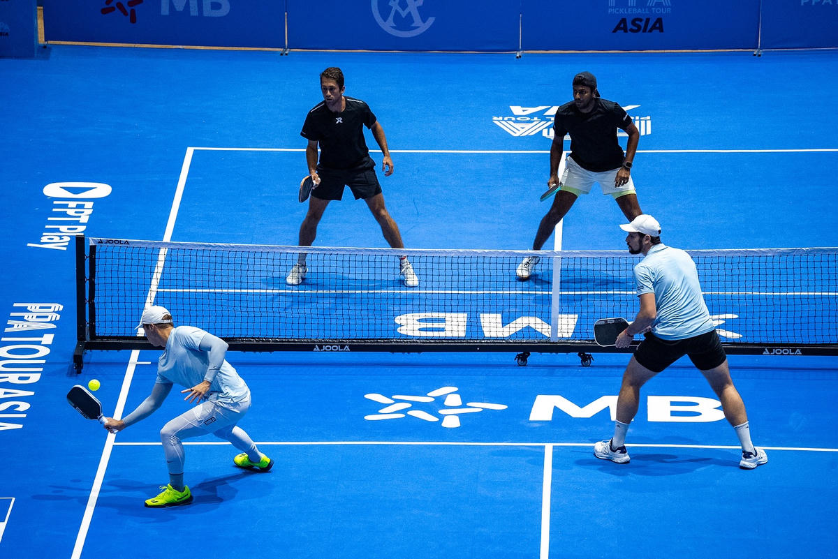 Các giải quốc tế thành công dần hiện thực hóa định hướng phát triển pickleball thành sản phẩm du lịch mới của Đà Nẵng. Ảnh: Nguyễn Tú. 