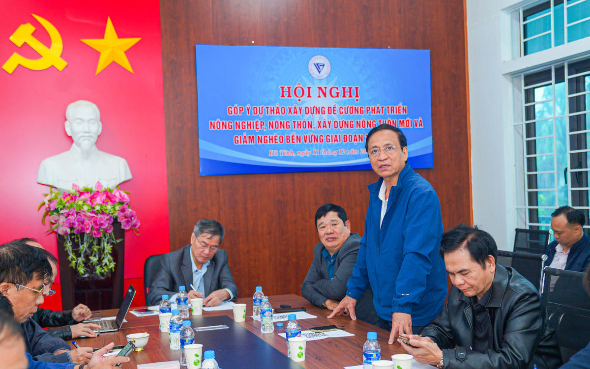 Các đại biểu phát biểu ý kiến tại hội nghị. Ảnh: Cẩm Kỳ 