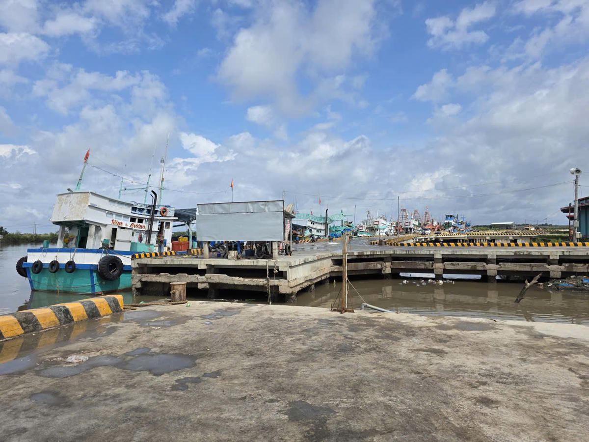 Cảng cá Gành Hào đã hoạt động và khai thác từ năm 2007 đến nay. Việc sửa chữa các hạng mục cấp thiết tại các Cảng cá góp phần đáp ứng nhu cầu bốc xếp hàng hóa, thủy sản cho các tàu thuyền có công suất lớn, phát triển dịch vụ hậu cần nghề cá. Ảnh: Nguyên Du