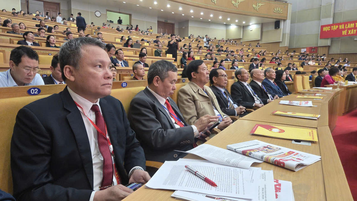 Đại biểu tham dự đại hội. Ảnh: Duy Hưng.