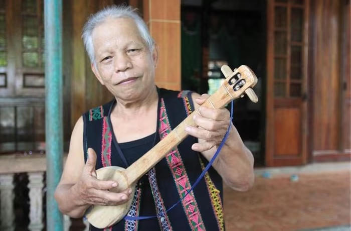 Già làng Nguyễn Hoài Nam. Ảnh: T.T.