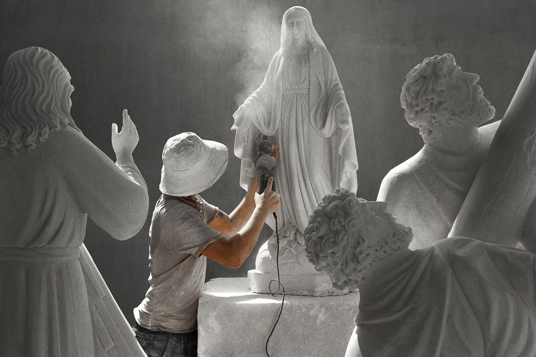 Bảo tồn nghệ thuật điêu khắc đá Non Nước ở làng nghề hơn 300 năm