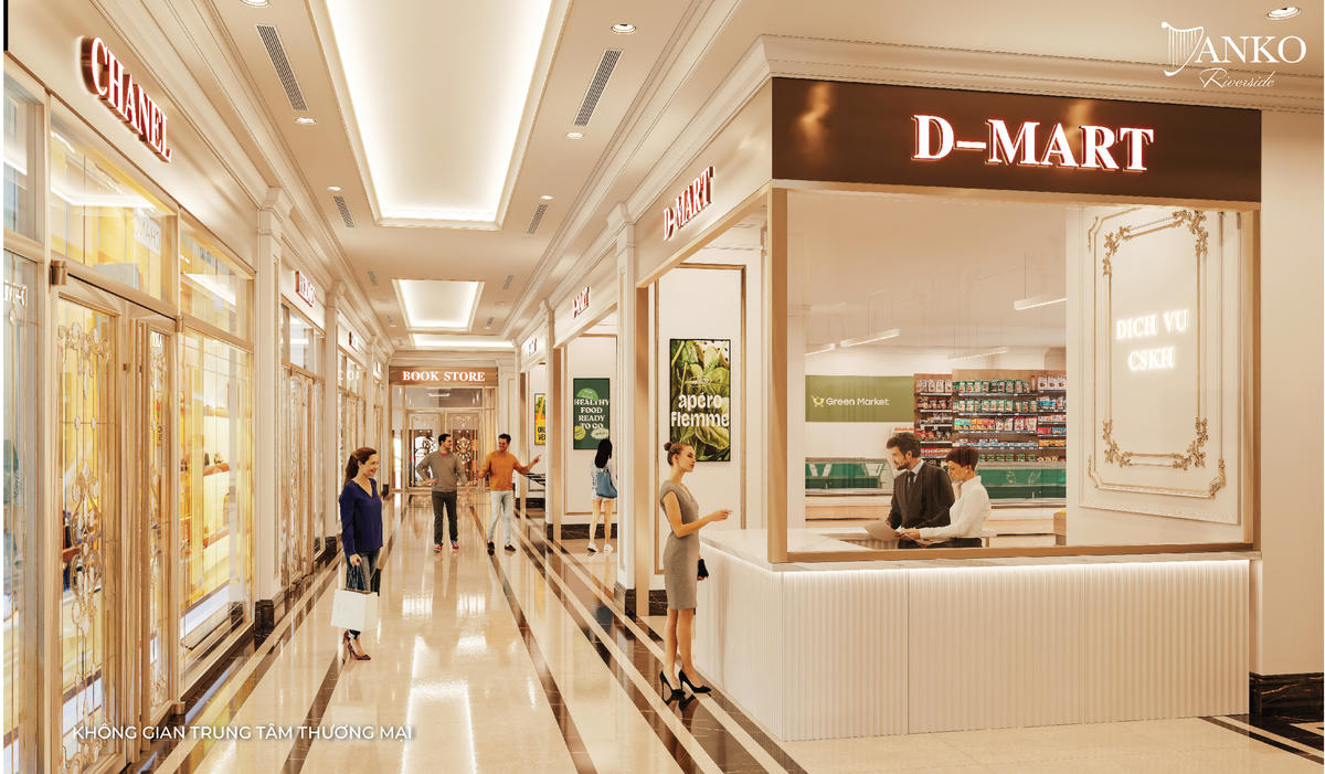 Hệ thống 108+ tiện ích tại Danko Riverside sẽ đáp ứng mọi nhu cầu sống của cư dân.