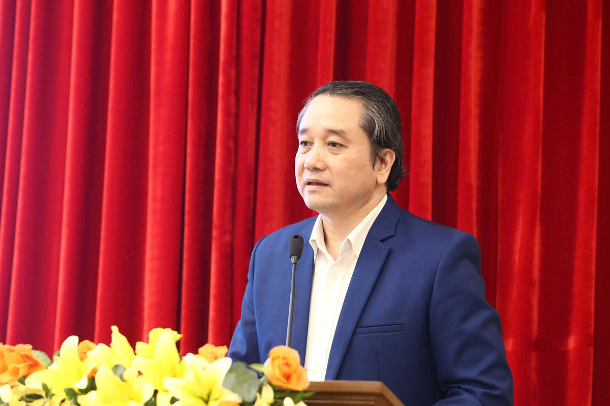 Ông Đào Ngọc Chiến, Giám đốc Quỹ NAFOSTED phát biểu tại hội thảo.