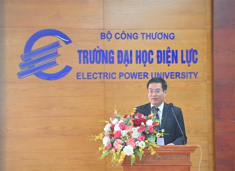 PGS.TS Nguyễn Lê Cường phát biểu tại chương trình.