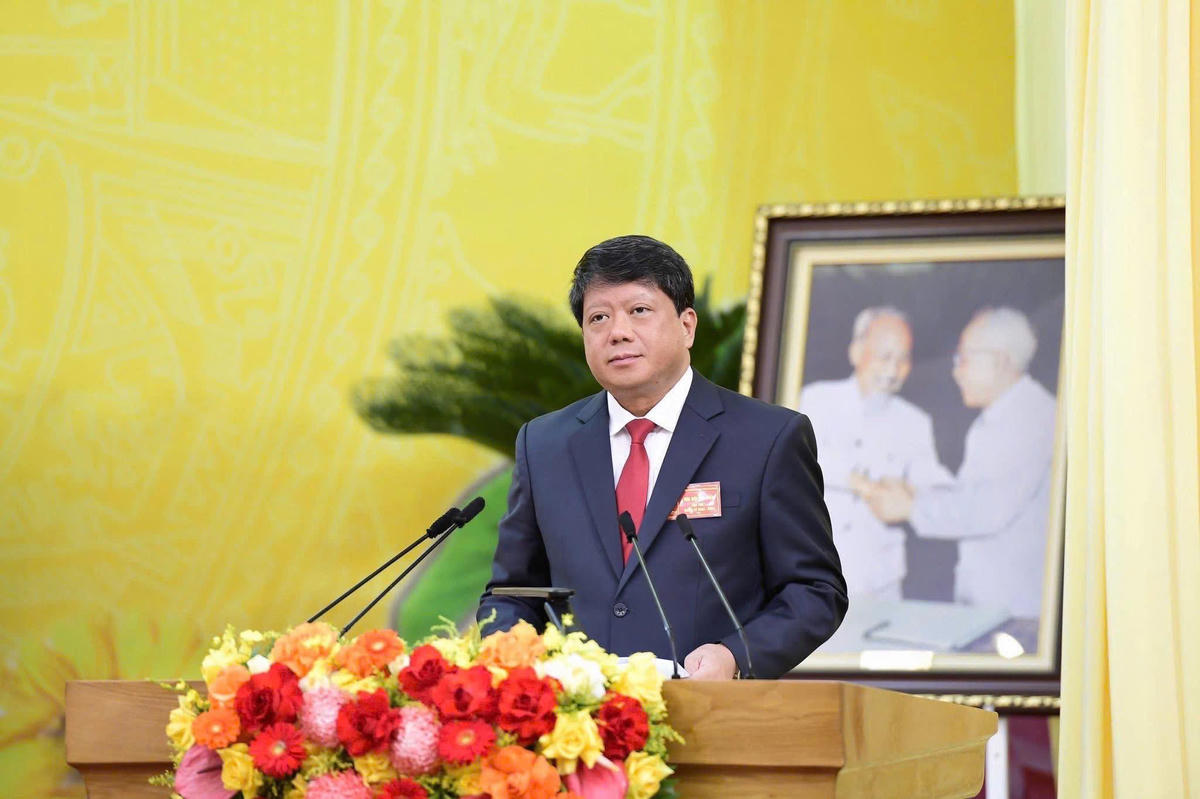 Ông Hà Trung Kiên, Ủy viên Ban Thường vụ Tỉnh ủy, Phó Chủ tịch Thường trực Ủy ban MTTQ Việt Nam tỉnh Tuyên Quang. Ảnh: Đ.S.