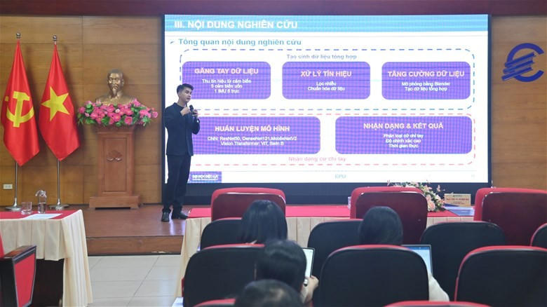 Lan tỏa tinh thần nghiên cứu khoa học trong sinh viên EPU năm 2025