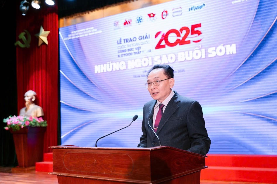 Ông Nguyễn Hữu Phước - Tổng Biên tập Tạp chí Thể thao và Cuộc sống, Trưởng Ban Tổ chức cuộc thi. Ảnh: BTC